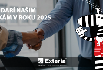 EXTÉRIA MARKET FRANCHISA – BOZP a bezpečnosť práce, pobočky 2025